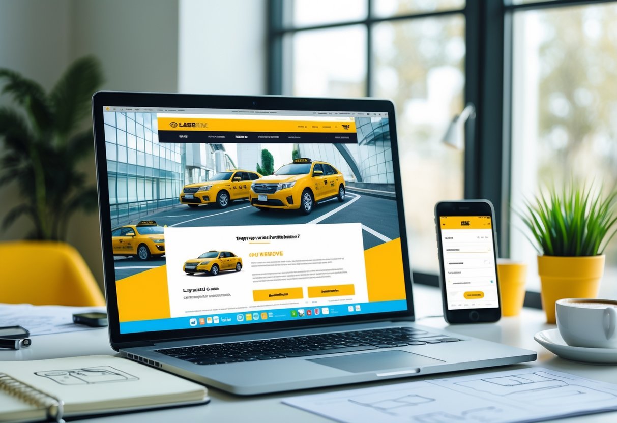 Saadan faar du en god hjemmeside til en taxavirksomhed