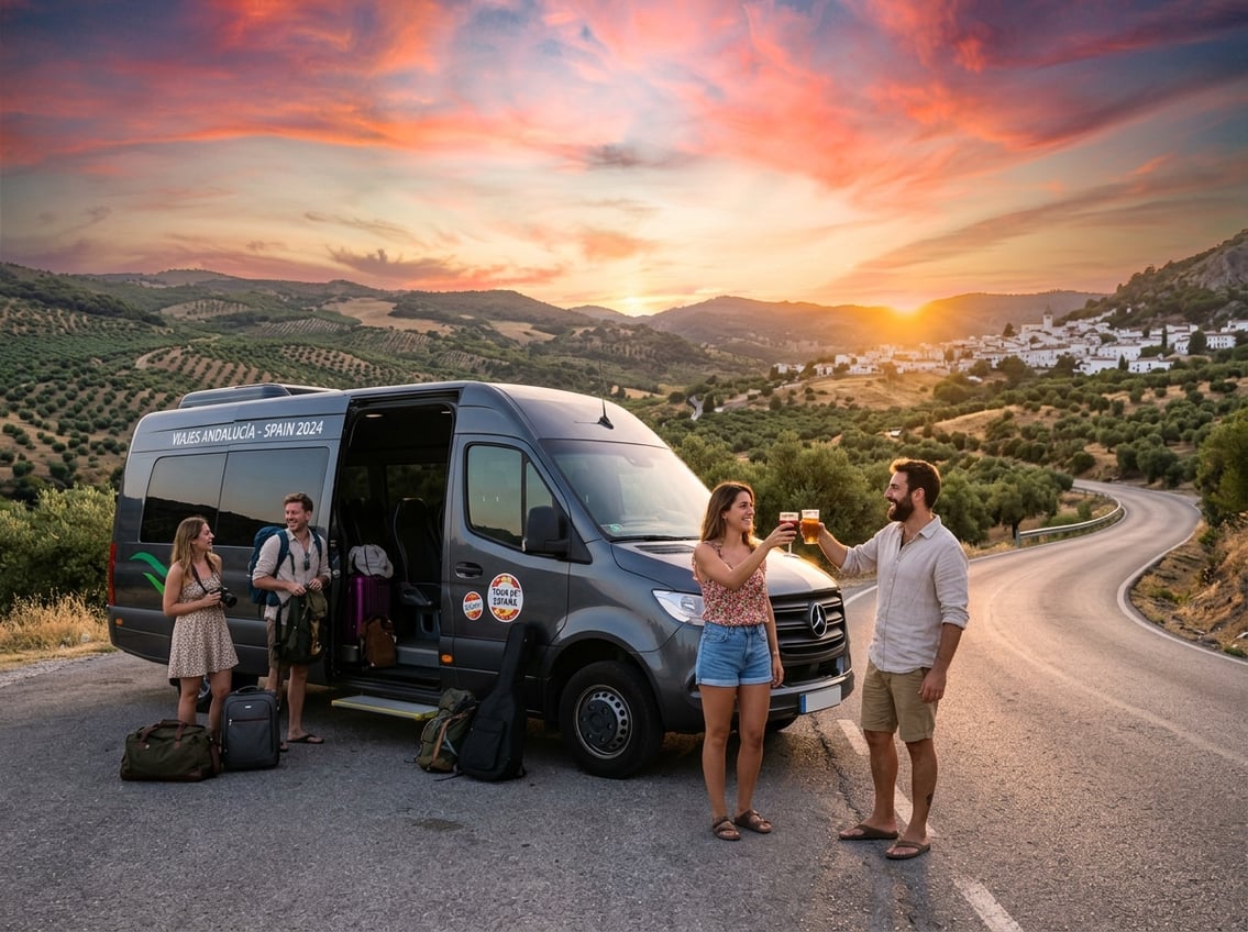 Guide til minibusferie i Spanien og solnedgangstider